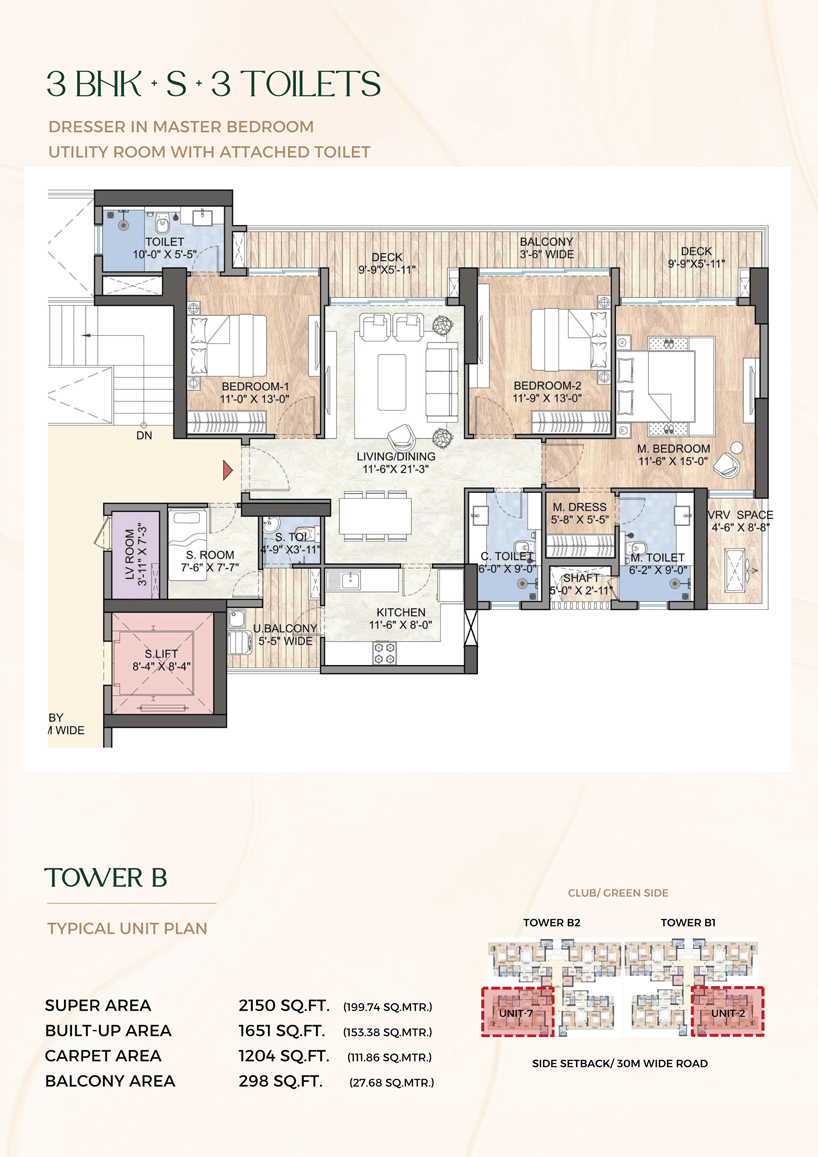 Rosemont Residency Floor Plan