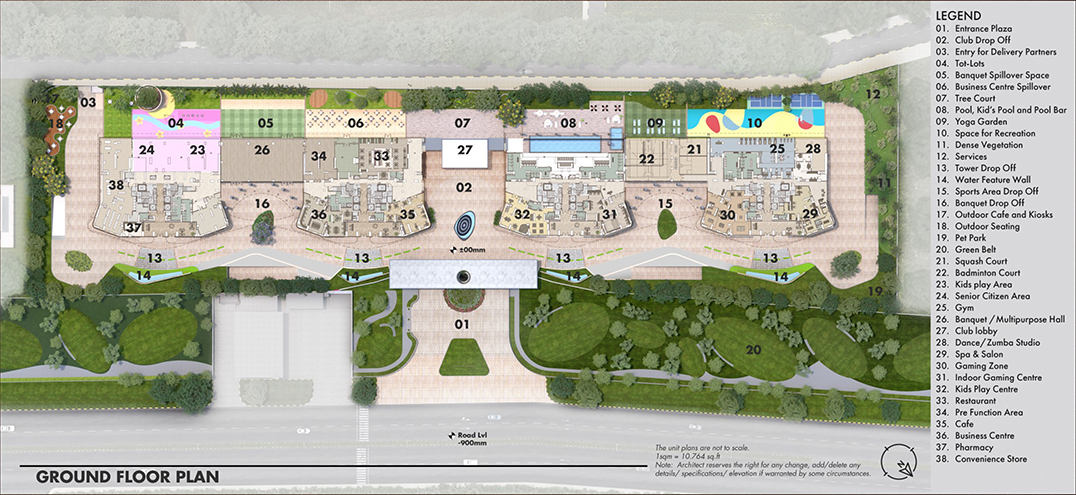 The Kutumb Site Plan
